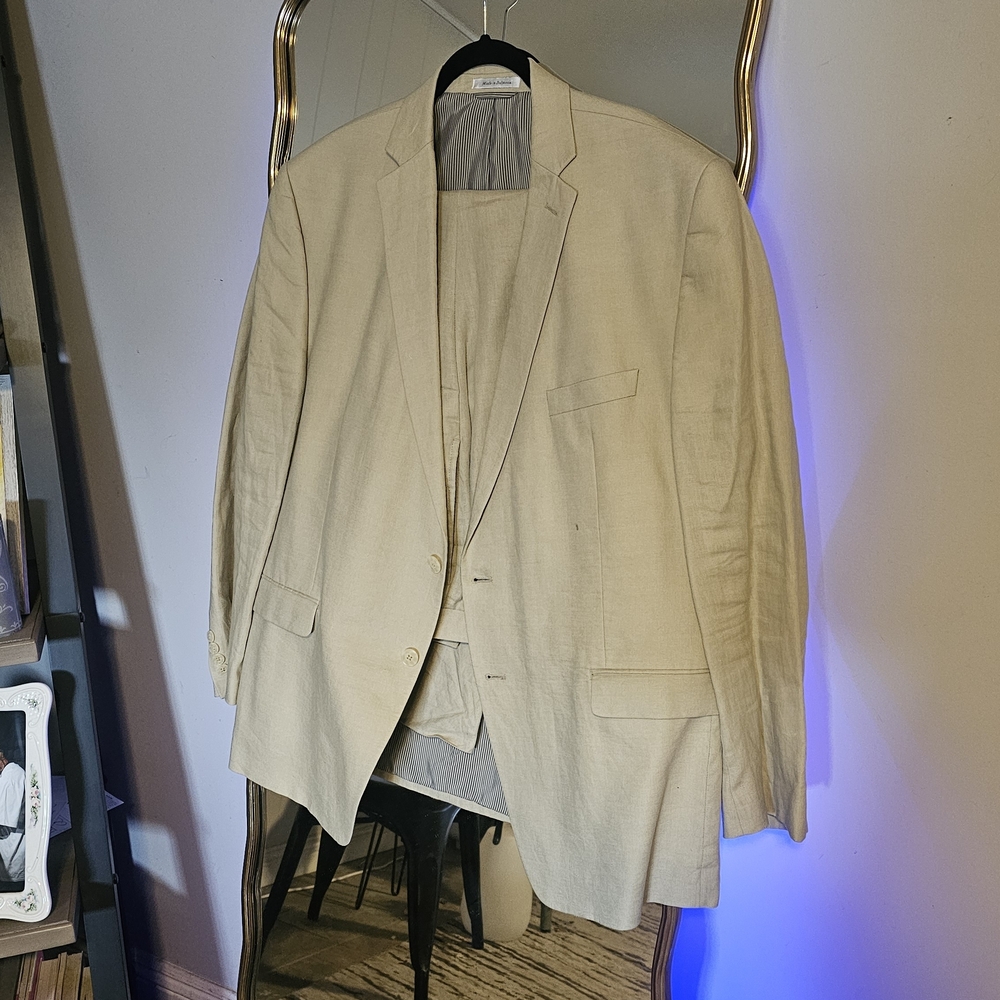 Calvin Klein Men's Beige Blazer
